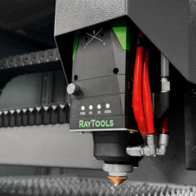 Laser Cutting Head Cutting Cube Raytools fiber laser cięcie laserowe cnc