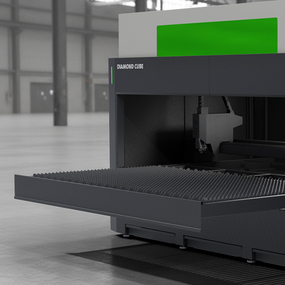 Diamond Cube Laser Cutting 15mm MS 6kW Raytools przecinarka laserowa cięcie plazmowe cnc cutting