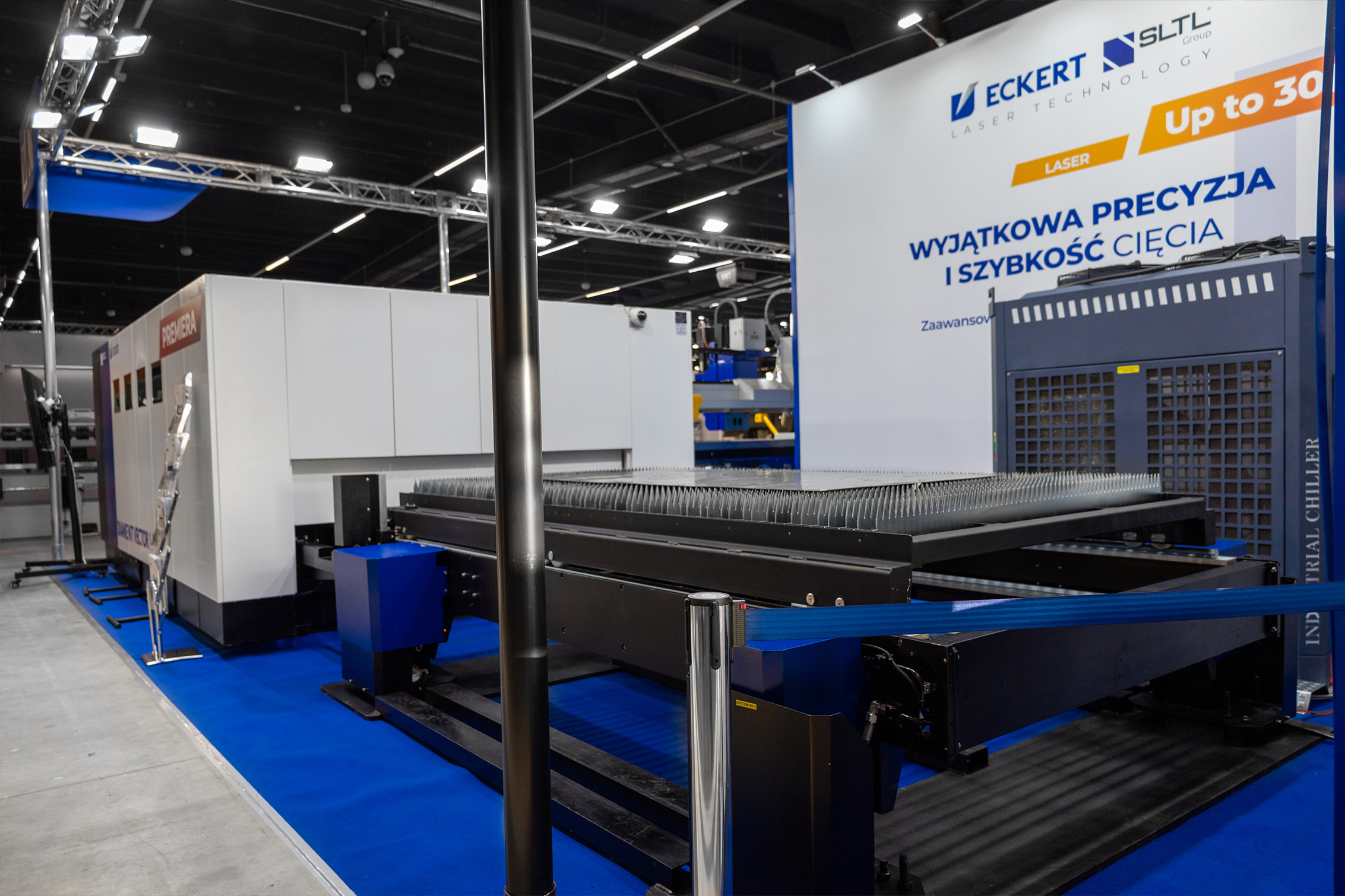 Diament Vector Laser Eckert CNC panel sterowania sterownik sltl stół automatyczny system zmiany stołów